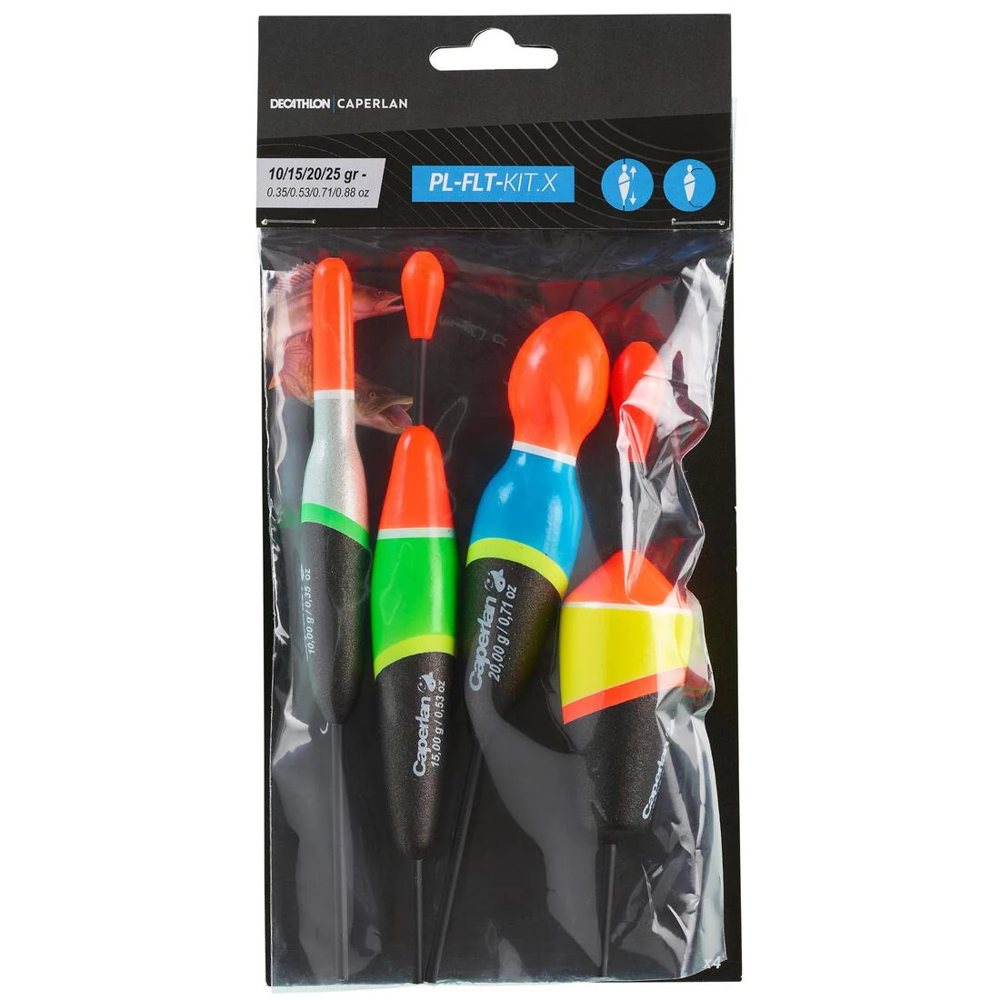 KIT 4 FLOTTEURS PÊCHE AU POSE PL-FLT-KIT.X - Image 3
