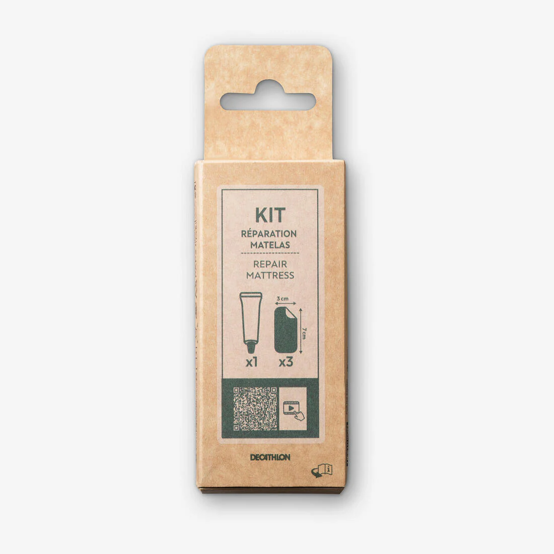 Kit complet (colle + patchs) de réparation matelas