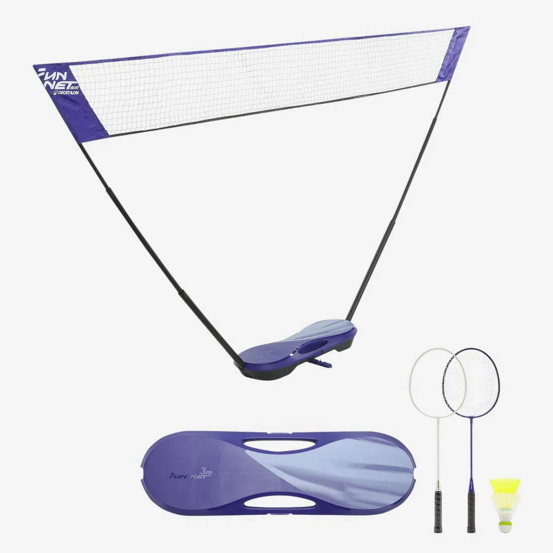 Kit Filet de Badminton Fun 3 Mètres - Bleu Roi - Image 26