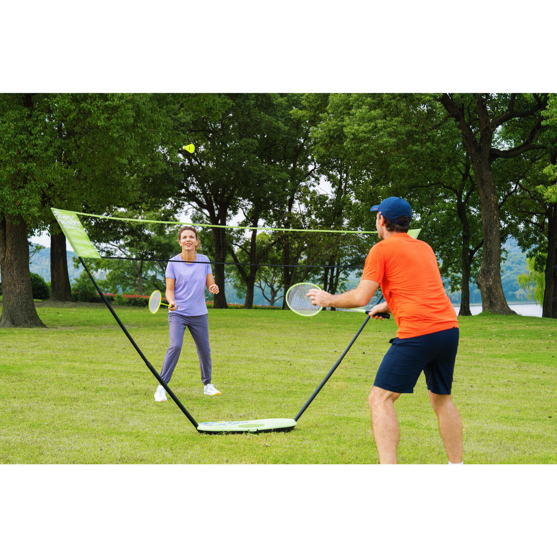 Kit Filet de Badminton Fun 3 Mètres - Bleu Roi - Image 47
