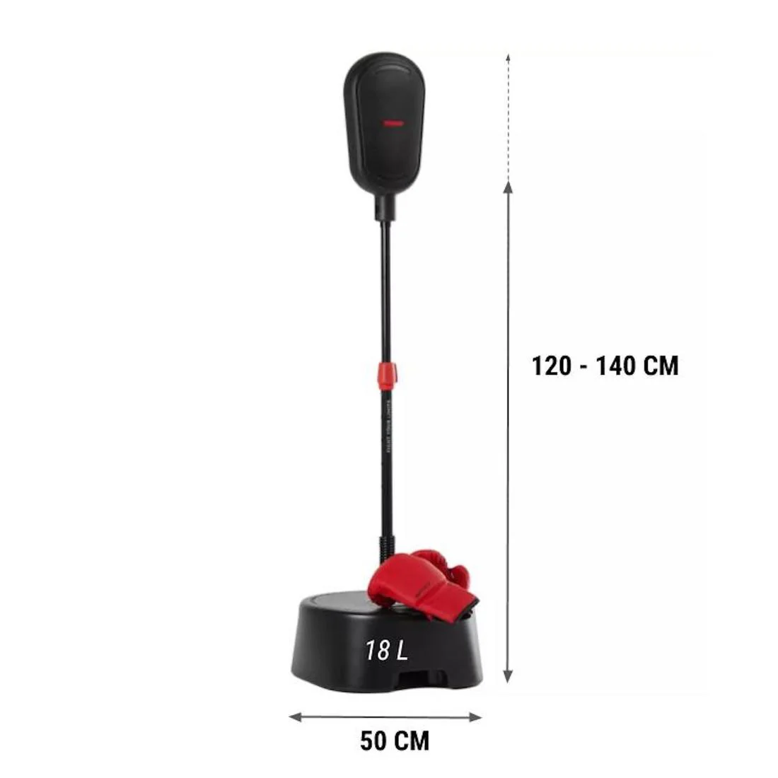 Kit punching ball junior + gants de boxe 4Oz - Image 4