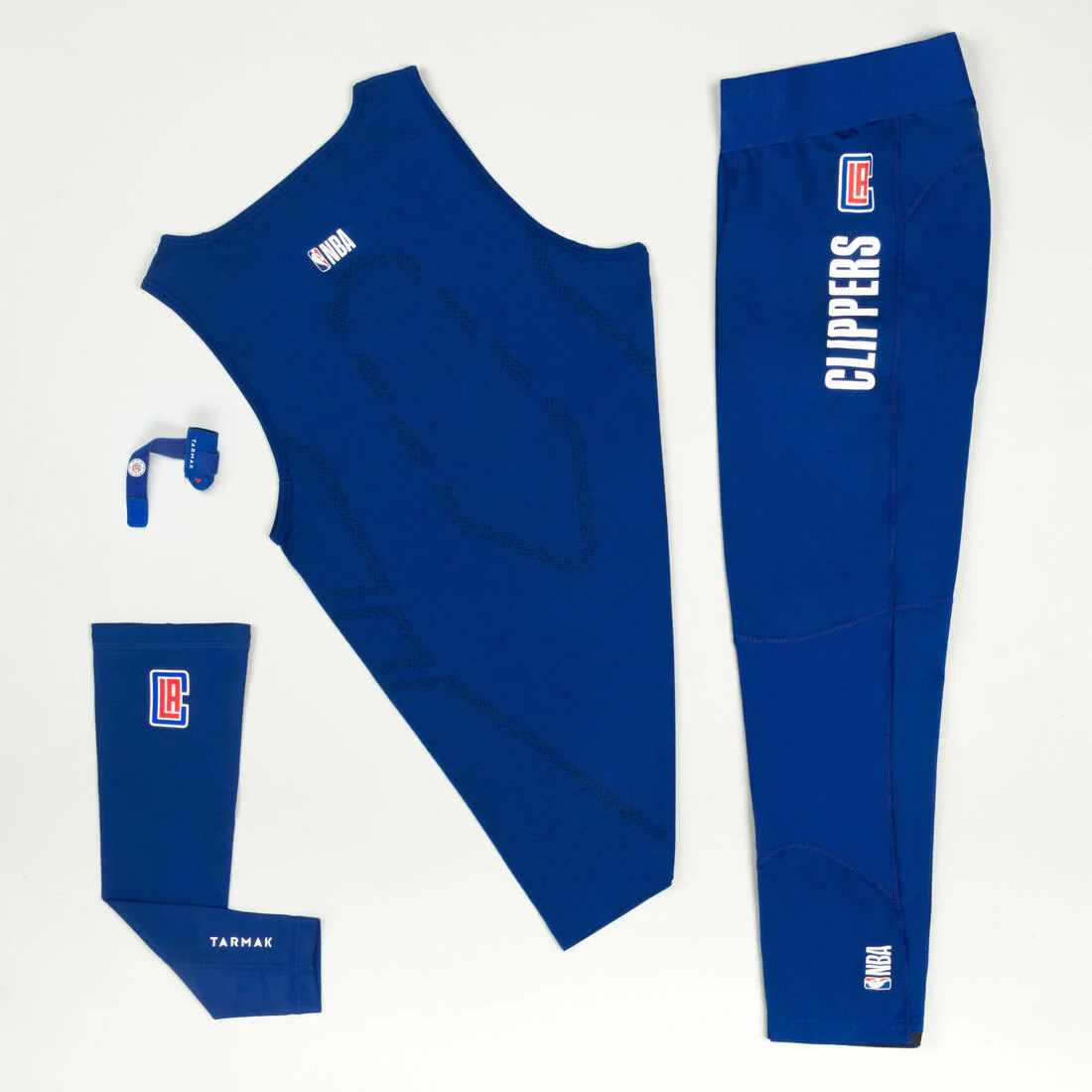 Legging 3/4 de basketball NBA Golden State Warriors Adulte - 500 - Image 6
