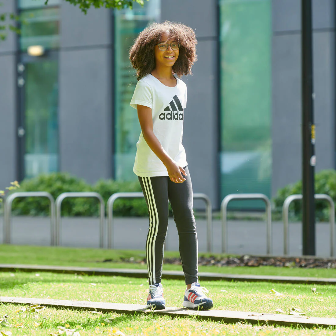 Legging adidas 3 bandes - noir - Image 8