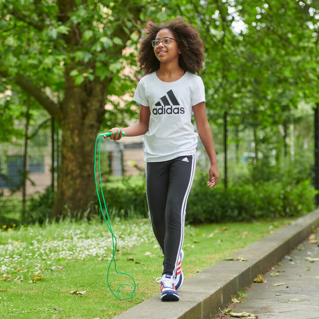 Legging adidas 3 bandes - noir - Image 9