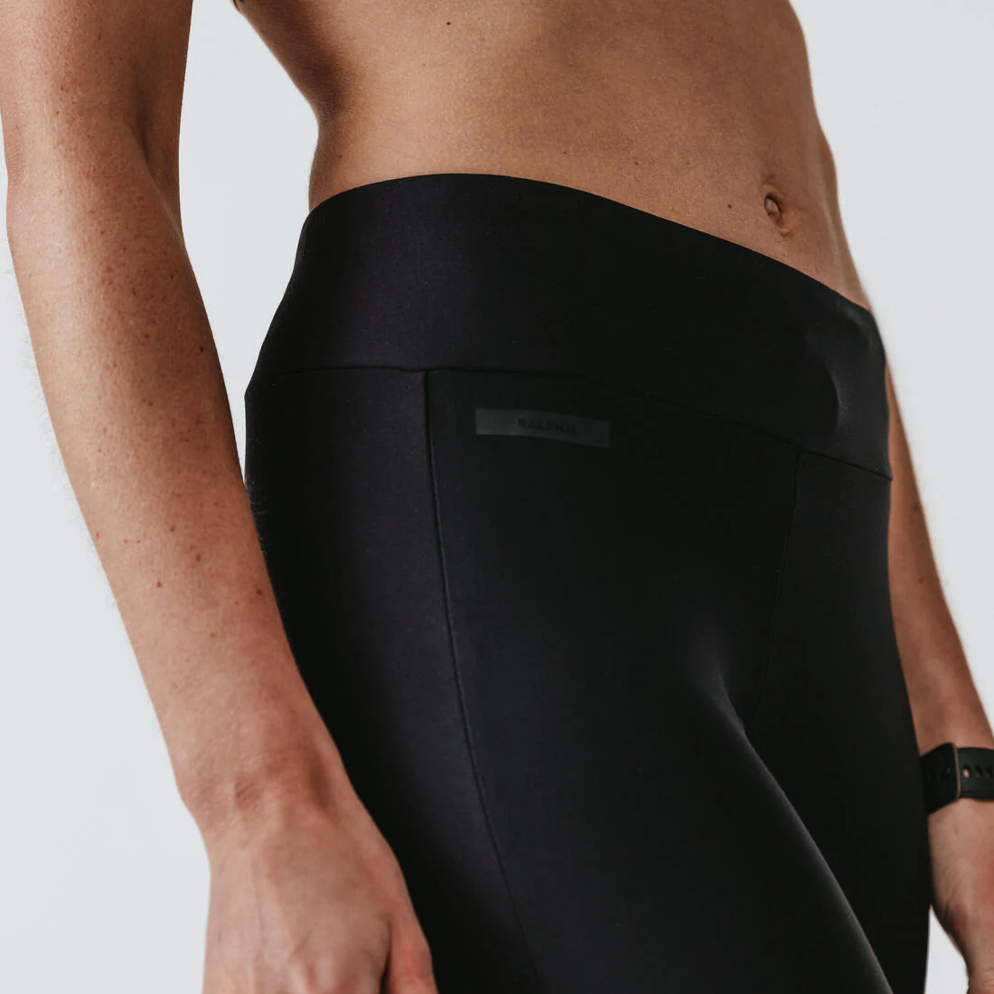 Legging court running Femme - KIPRUN Run 100 noir - Image 7