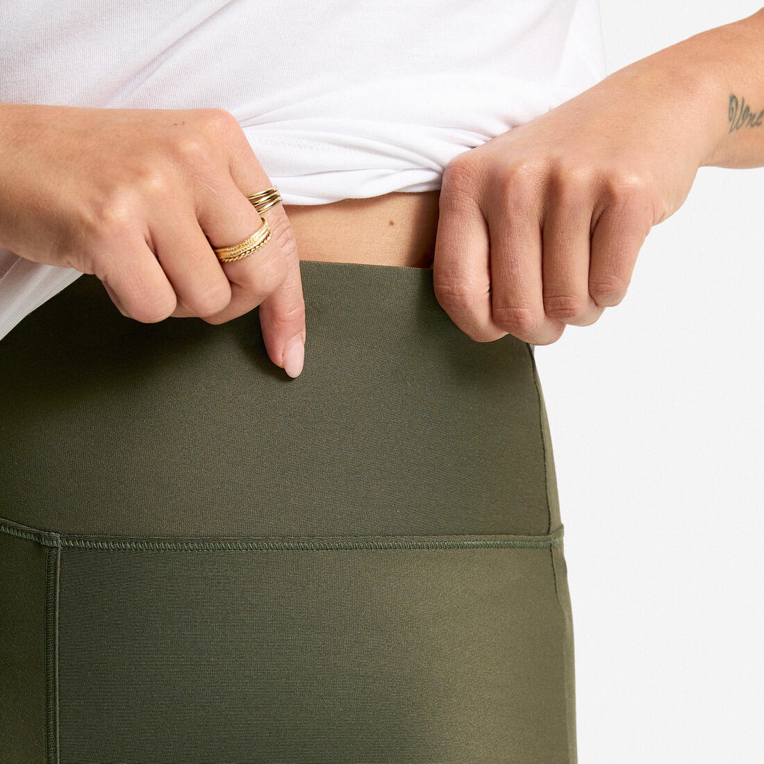 Legging de sport droit et extensible femme - Image 8