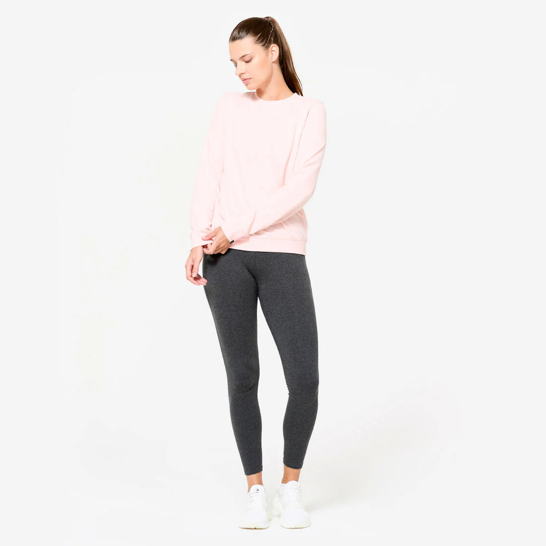 Legging de sport classique en coton et extensible femme - Image 3