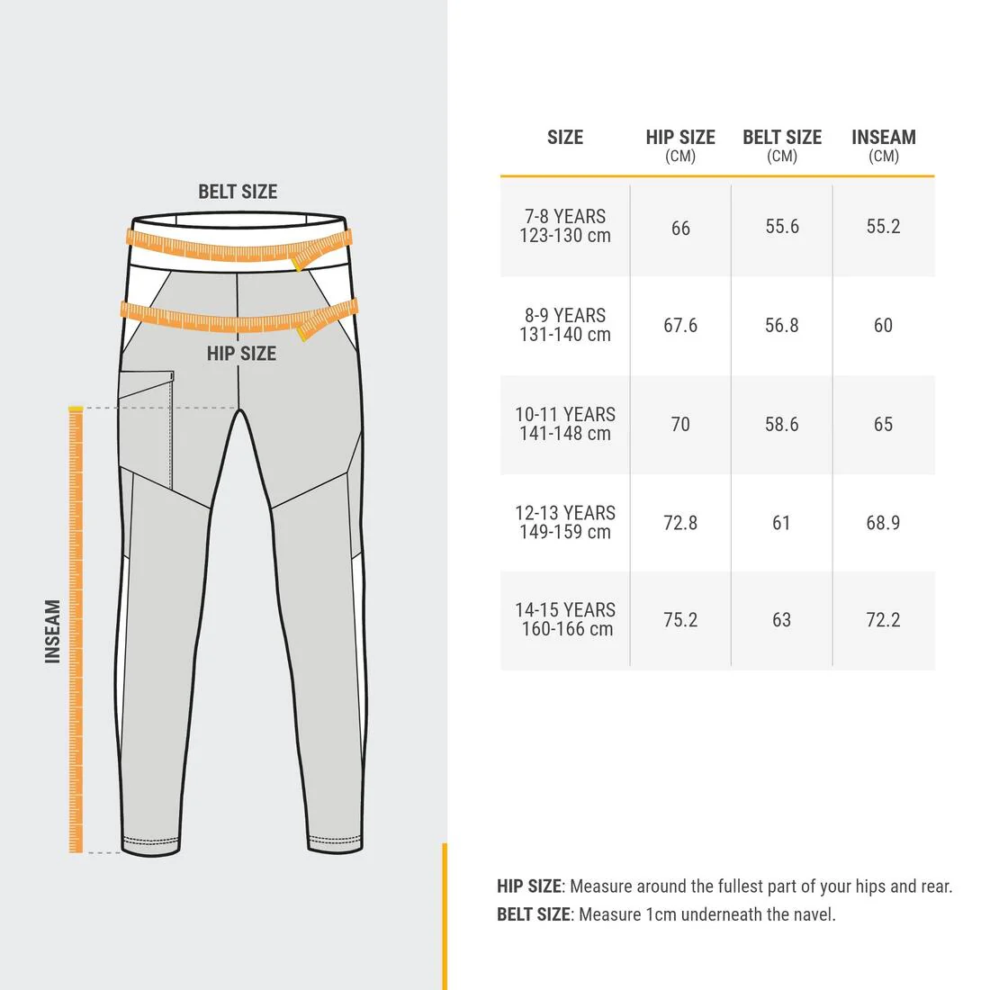 Legging de randonnée enfant, MH500 7-15 ans bleu - Image 6