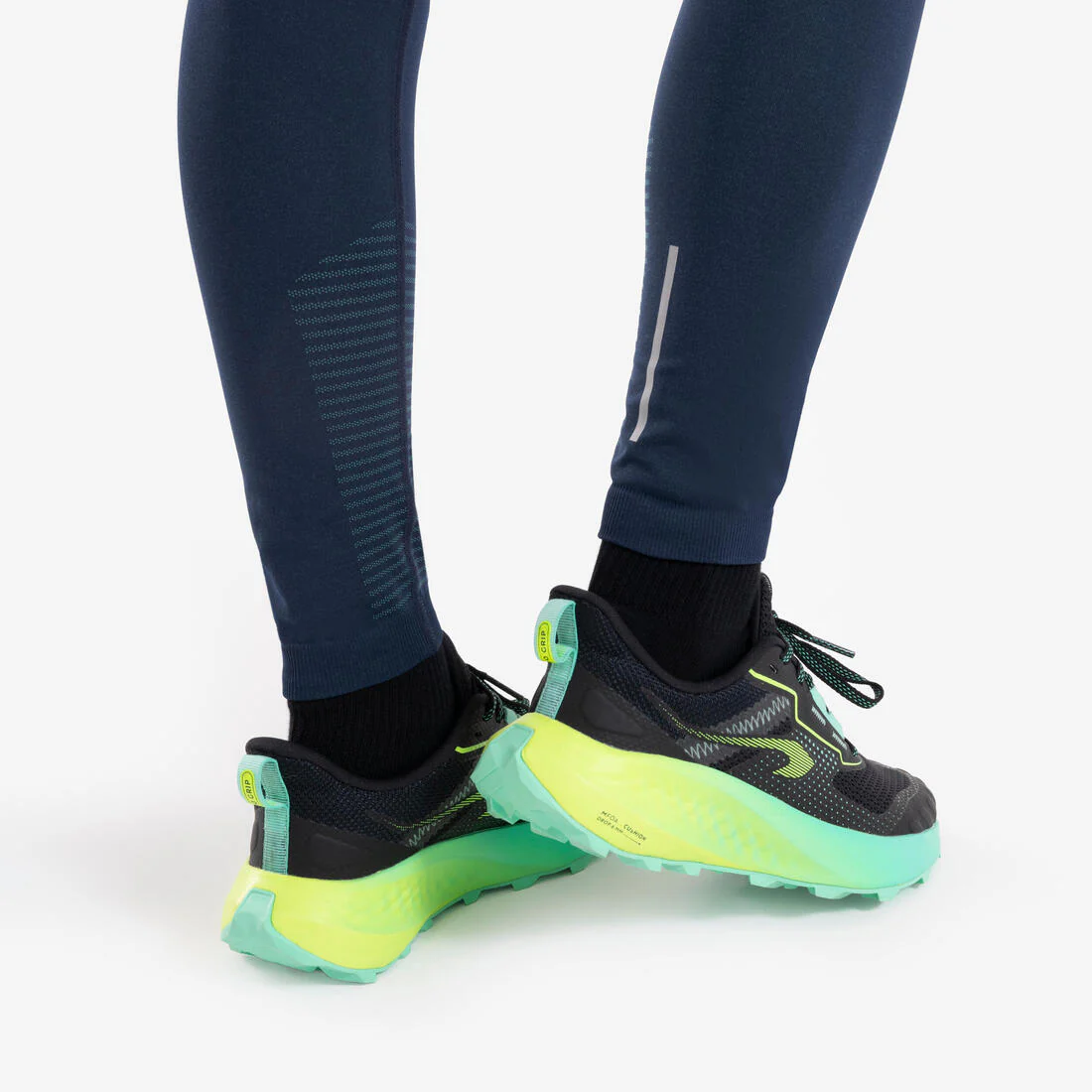 Legging de running Enfant sans couture - KIPRUN CARE 500 Marine - Image 6