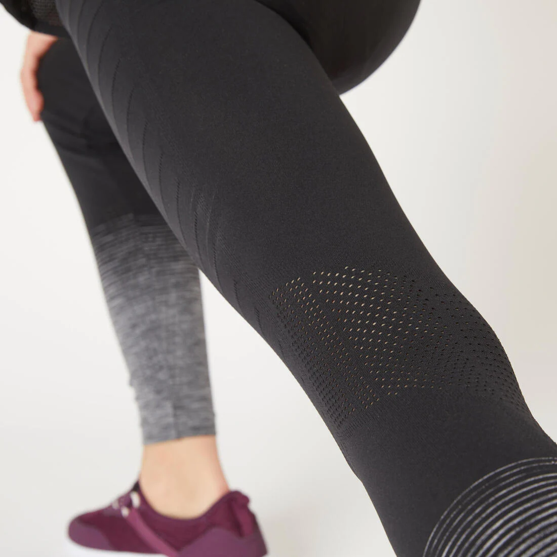 LEGGING GYM FILLE NOIR 580 - Image 5