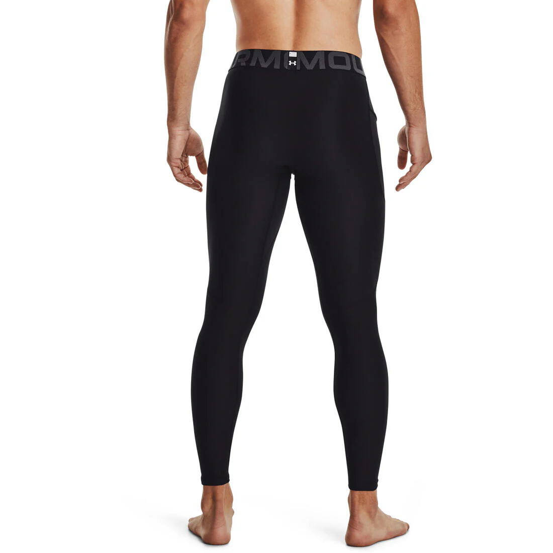 Legging HeatGear® pour homme, noir - Image 2