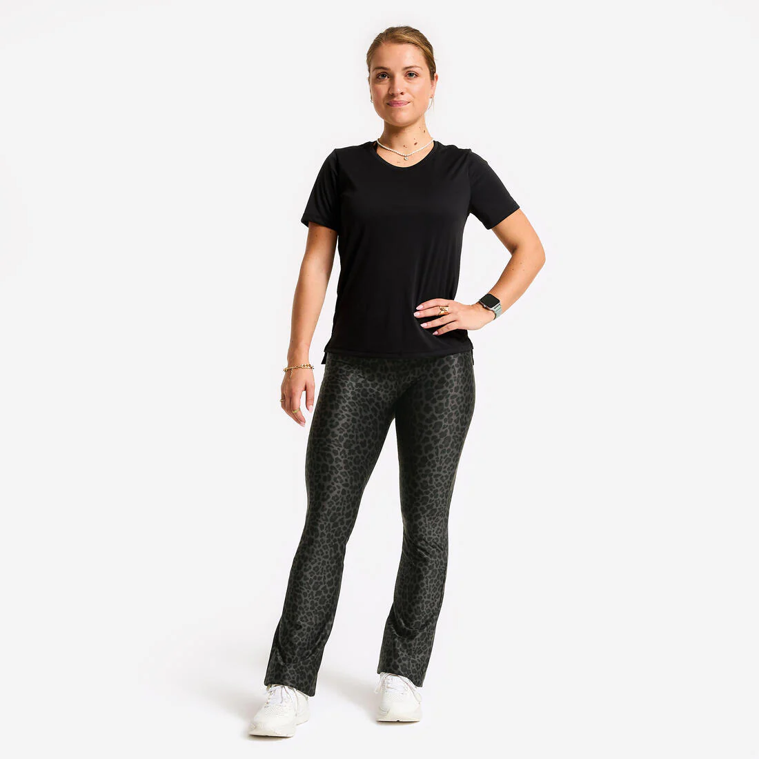 Legging de sport droit et respirant femme, imprimé - Image 13