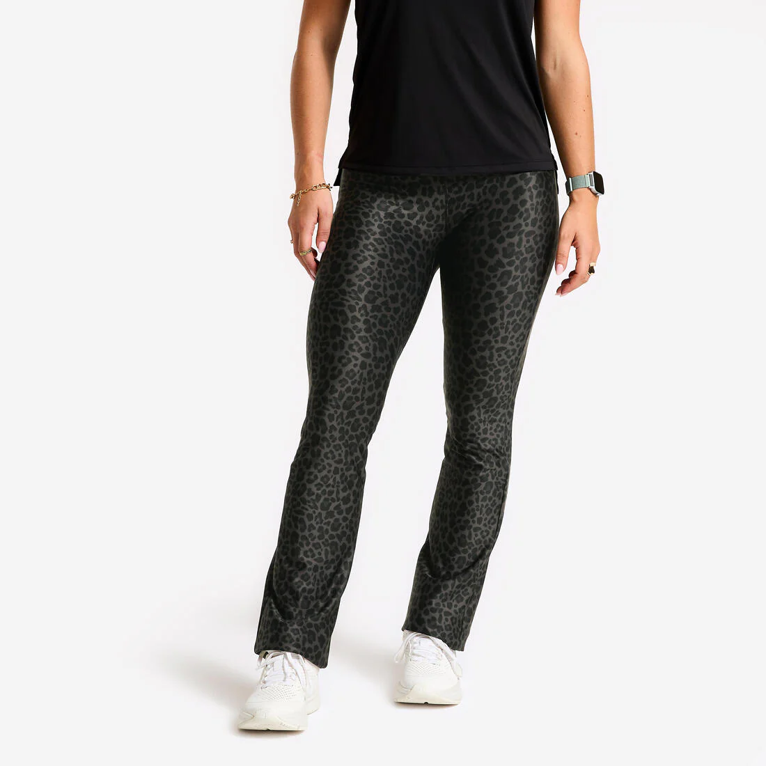 Legging de sport droit et respirant femme, imprimé - Image 9