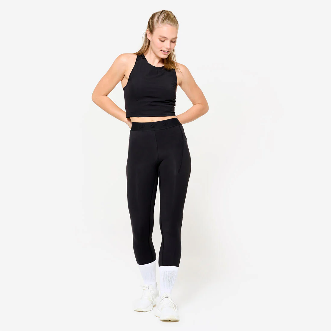 Legging de sport avec ceinture élastiquée femme - Image 4