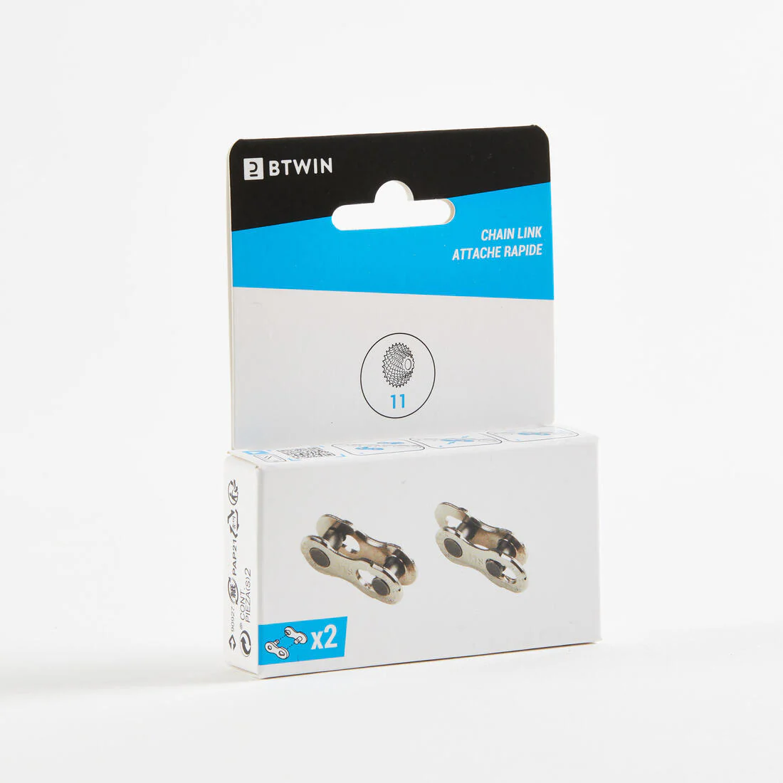 LOT DE 2 ATTACHES RAPIDES 11 VITESSES - Image 5