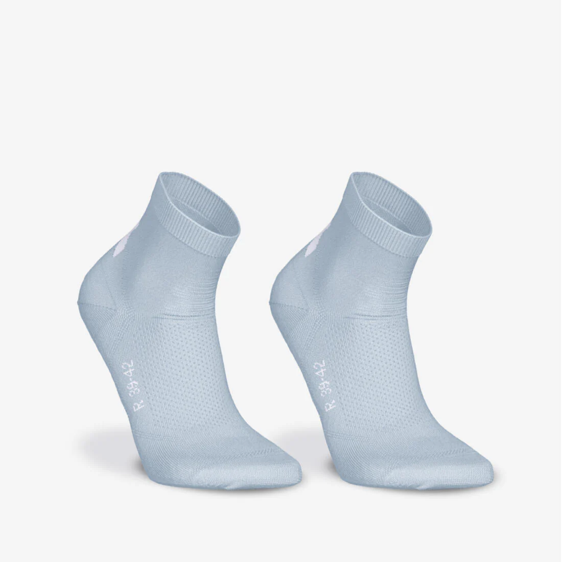 Lot de 2 paires de chaussettes de running run500 fines mid - Image 9
