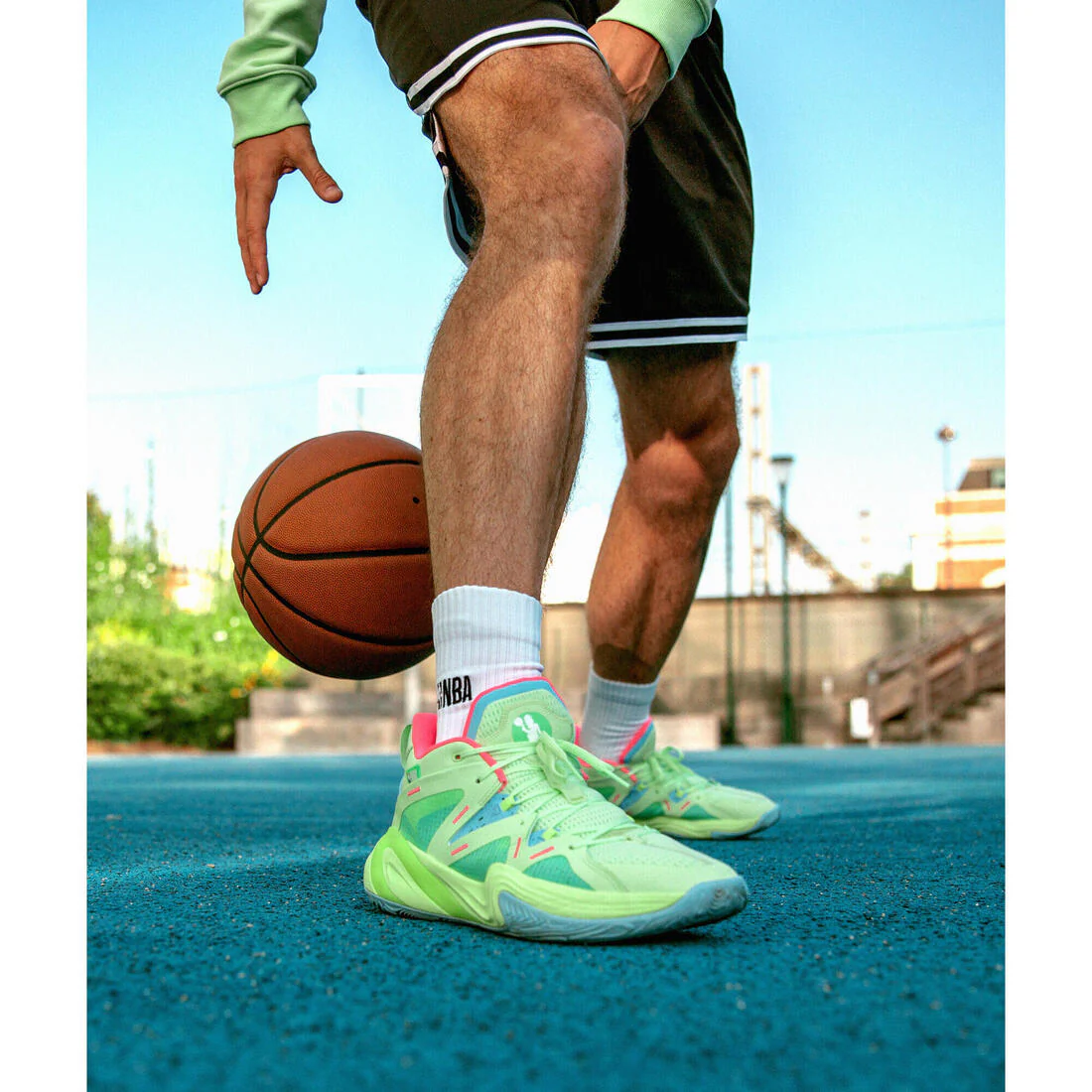 Lot de 2 paires de Chaussettes NBA Basketball - Adulte homme/femme - SO900 - Image 9