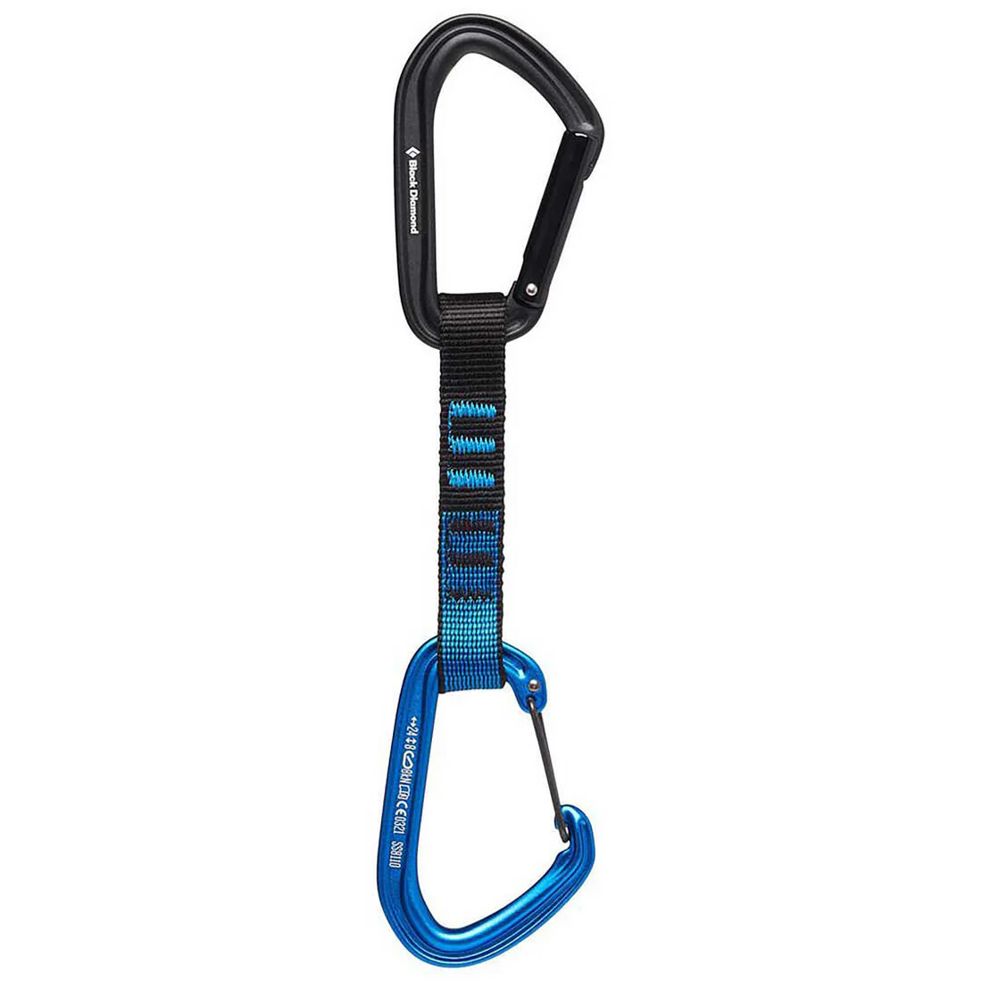 LOT DE 6 DÉGAINES ESCALADE ET ALPINISME - PACK HOTFORGE HYBRID BLUE 12 CM X6 - Image 3