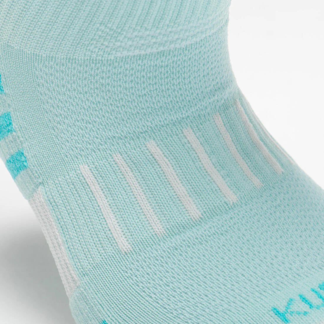 Lotx2 de chaussettes running confort enfant - kiprun 500 mid mauve et rayé - Image 16