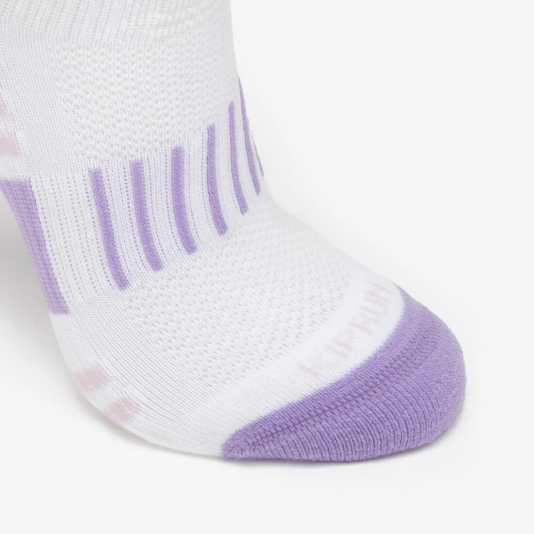 Lotx2 de chaussettes running confort enfant - kiprun 500 mid mauve et rayé - Image 17