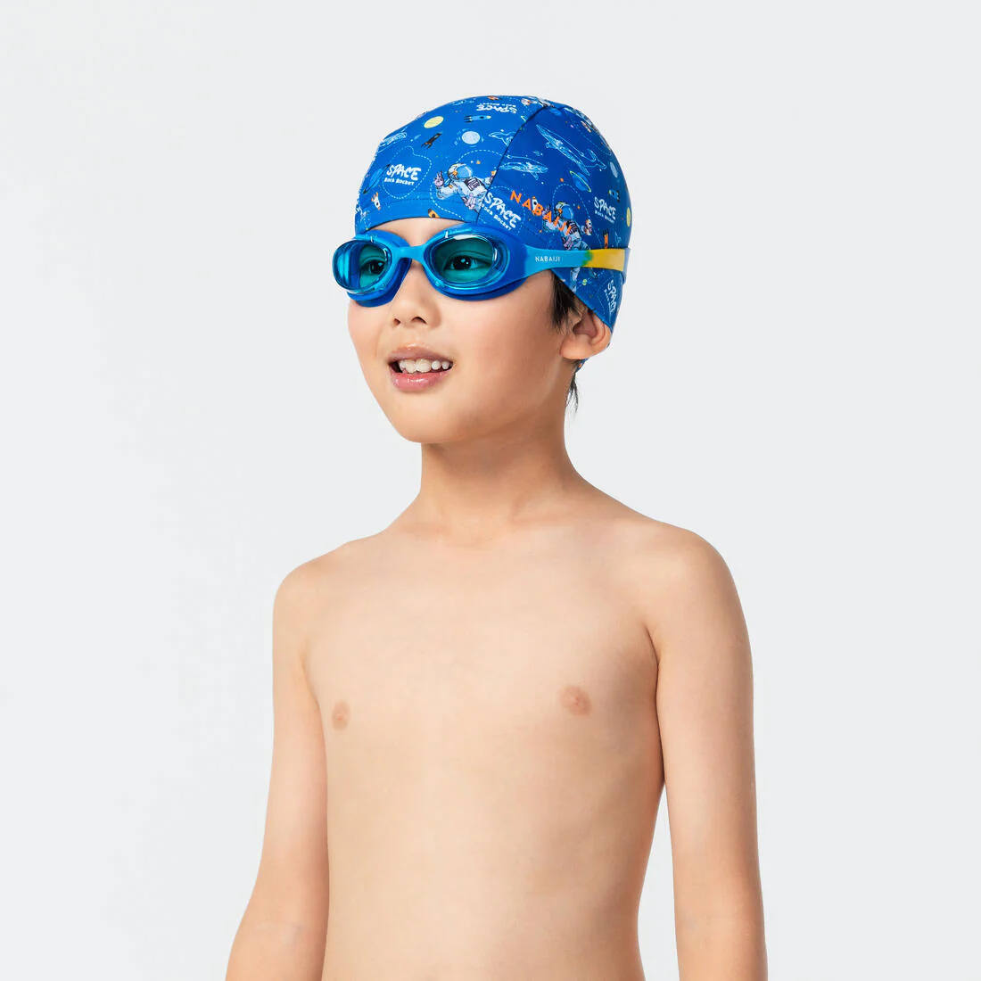 Lunettes de natation Junior - Xbase rose bleu teintées - Image 12