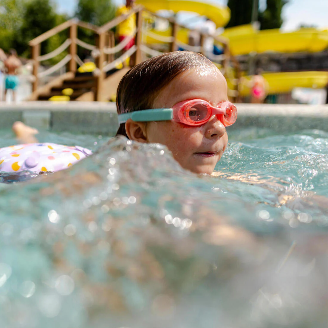 Lunettes de natation, Kuwee jaune teinté - Image 3