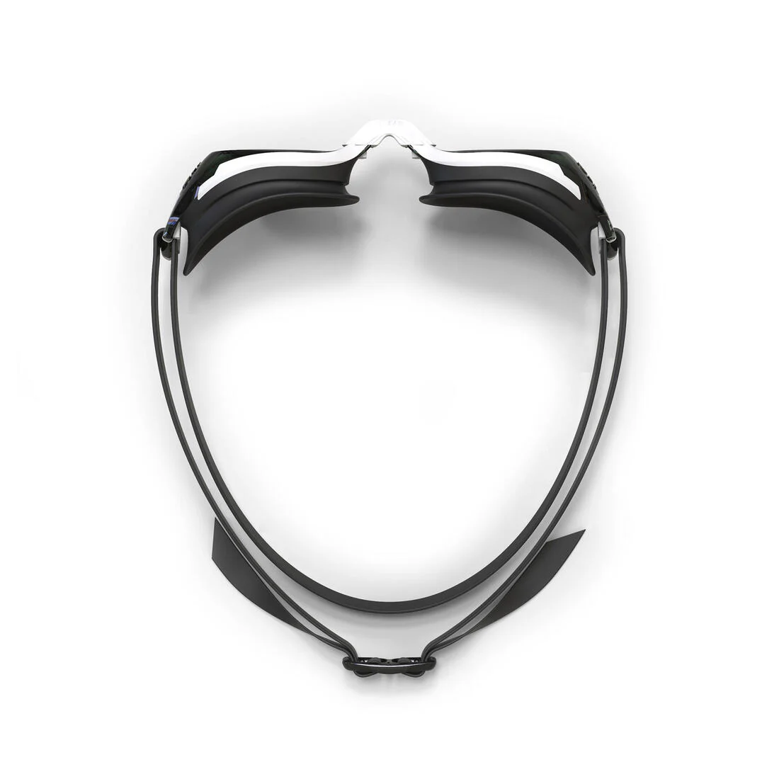 Lunettes de natation Taille Unique - Bfit blanches verres miroirs - Image 12