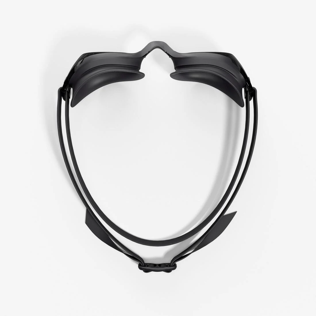 Lunettes de natation Taille Unique - Bfit blanches verres miroirs - Image 13