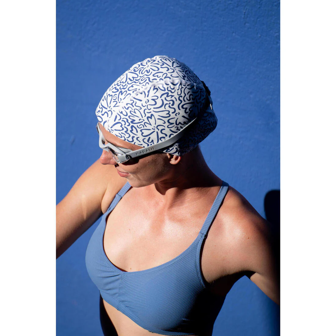 Lunettes de natation taille unique verres clairs, Ready gris - Image 2