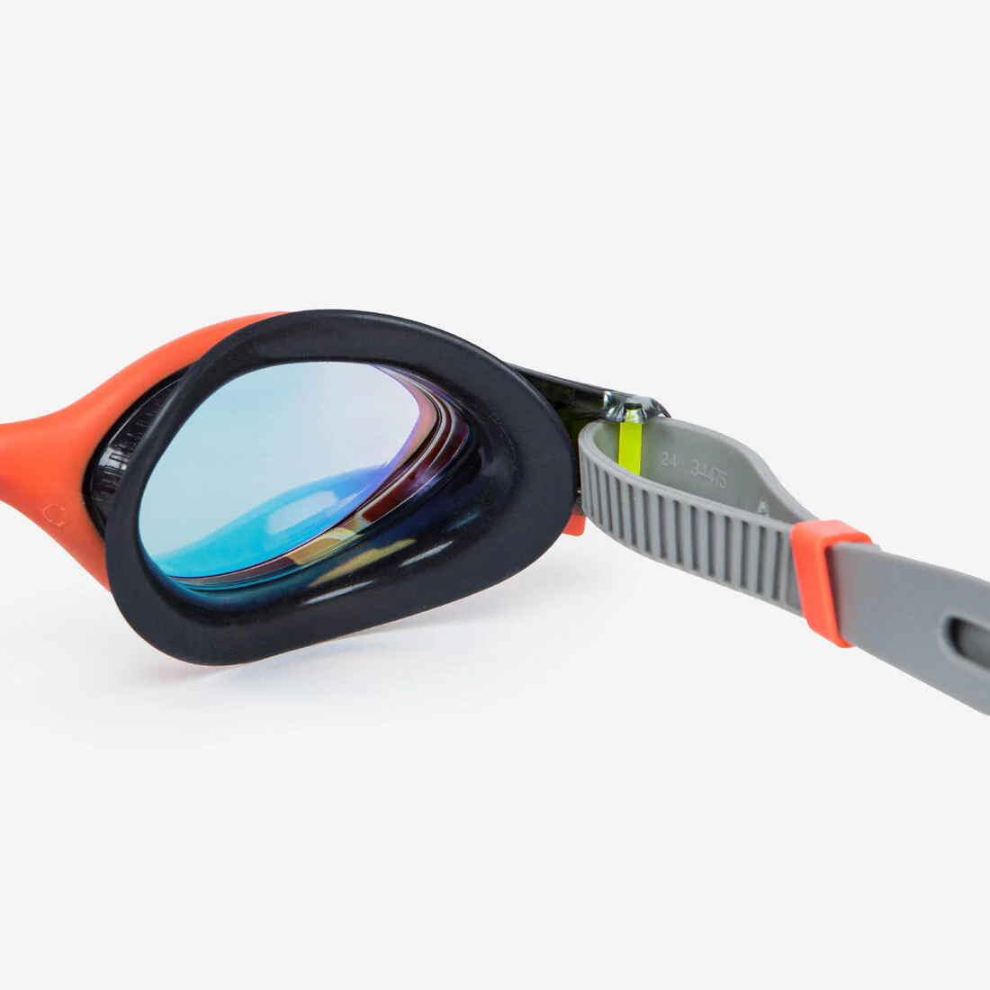 Lunettes de natation verres miroirs - Speedo Biofuse 2.0 noir orange - Image 4