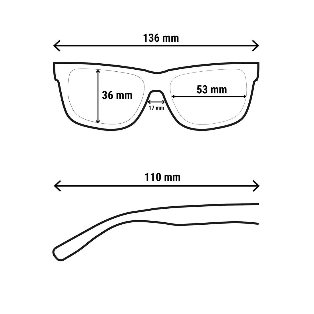 Lunettes de soleil randonnée - MHT550 - enfant plus 10 ans - catégorie 4 - Image 18