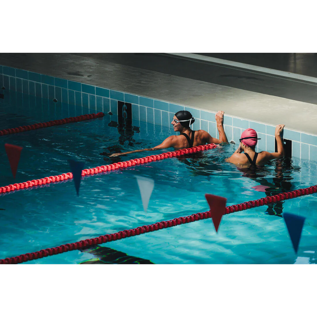 Maillot de bain 1 pièce natation Femme, Kelly flu - Image 23