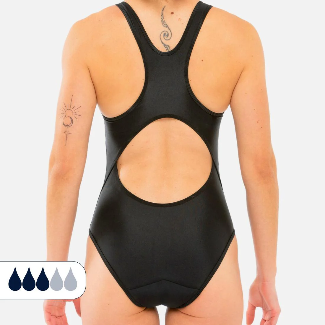 Maillot de Bain Menstruel - Dos nageur - Flux moyen - Lola - Image 5