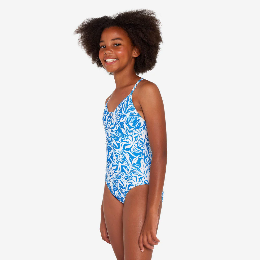 Maillot de bain une pièce surf bretelles croisées Fille - 500 Caly - Image 5