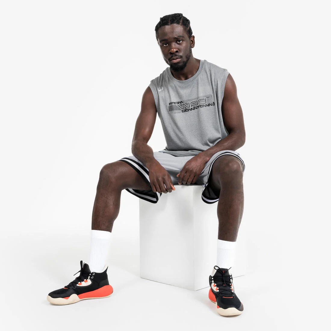 MAILLOT DE BASKETBALL SANS MANCHE HOMME/FEMME - TS500 - Image 13