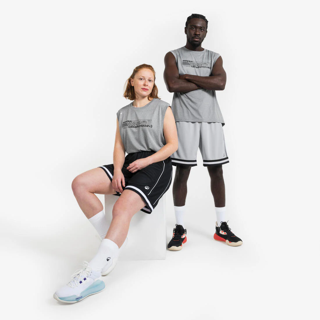 MAILLOT DE BASKETBALL SANS MANCHE HOMME/FEMME - TS500 - Image 5