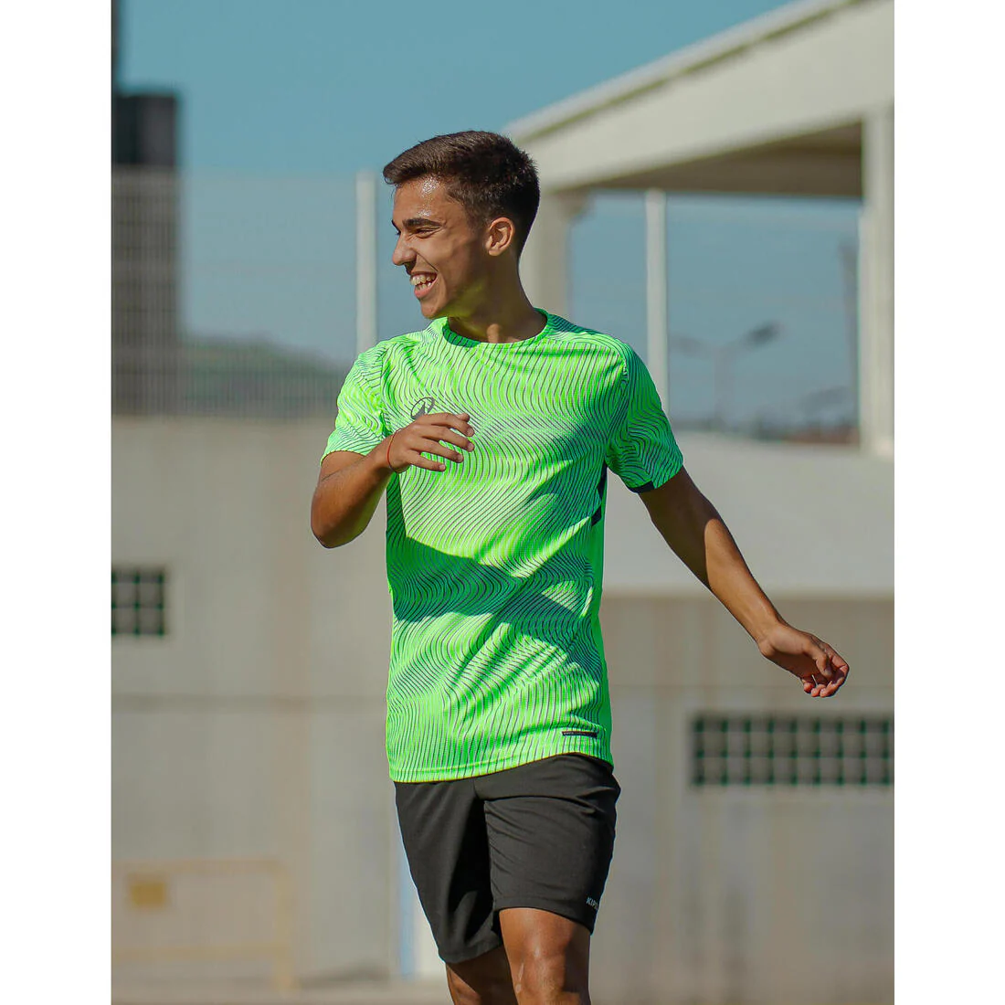 MAILLOT DE FOOTBALL ADULTE MANCHES COURTES VIRALTO TOPO ROSE FLUO & - Image 21