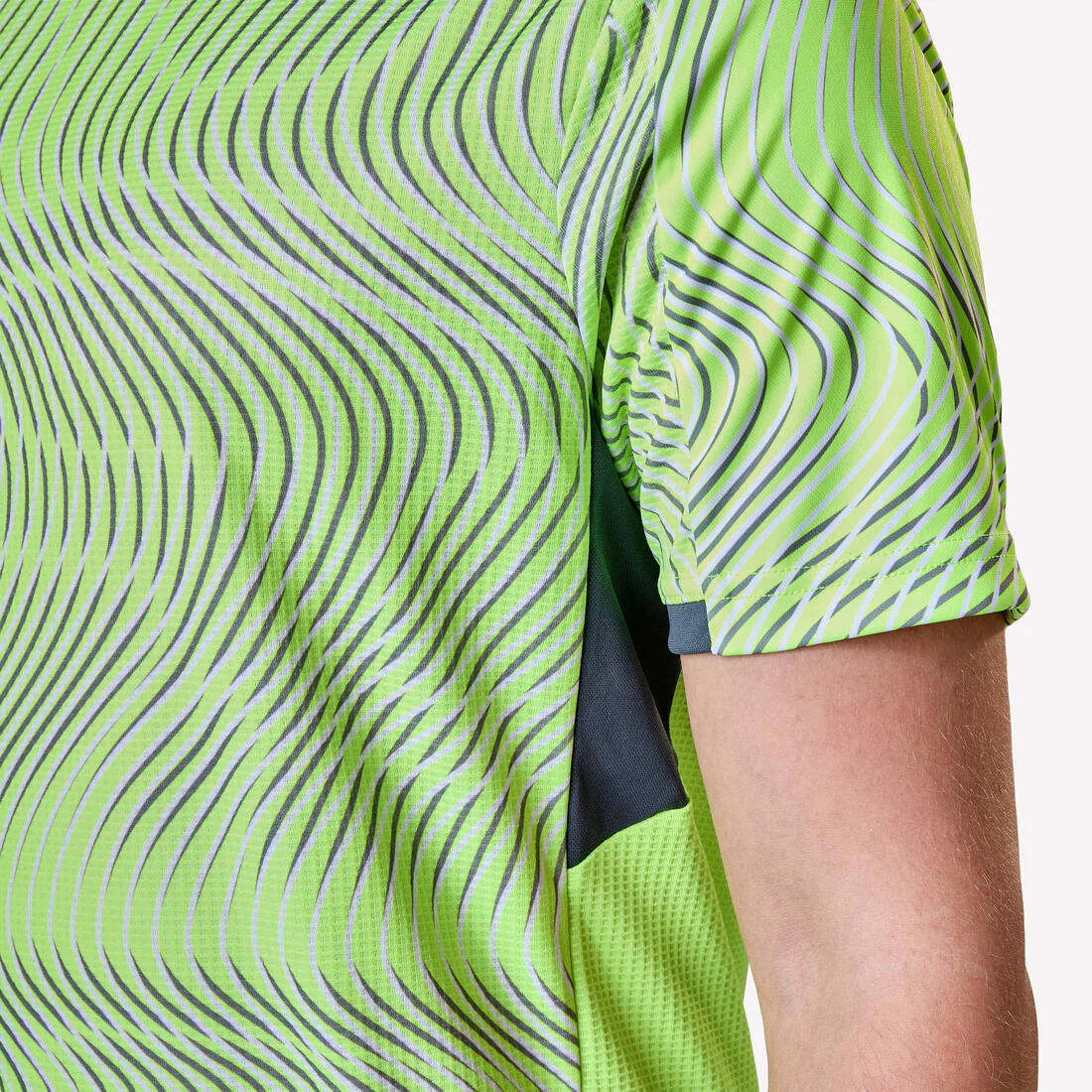 MAILLOT DE FOOTBALL ADULTE MANCHES COURTES VIRALTO TOPO ROSE FLUO & - Image 5