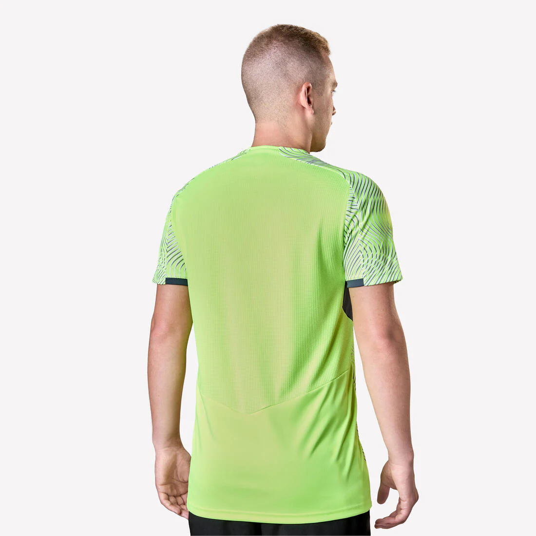 MAILLOT DE FOOTBALL ADULTE MANCHES COURTES VIRALTO TOPO ROSE FLUO & - Image 8