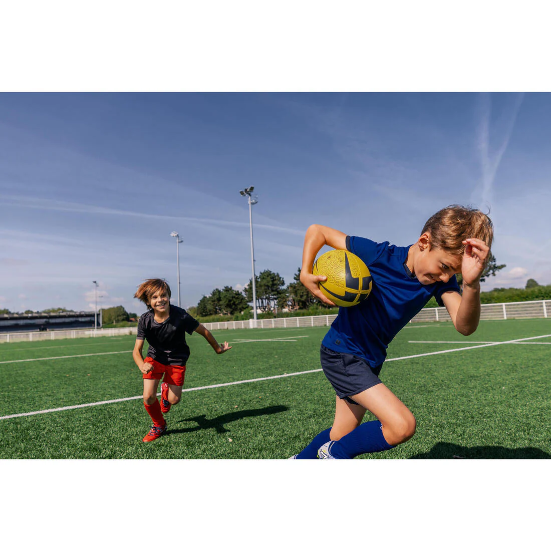 Maillot manches courtes de rugby enfant - r100 - Image 11