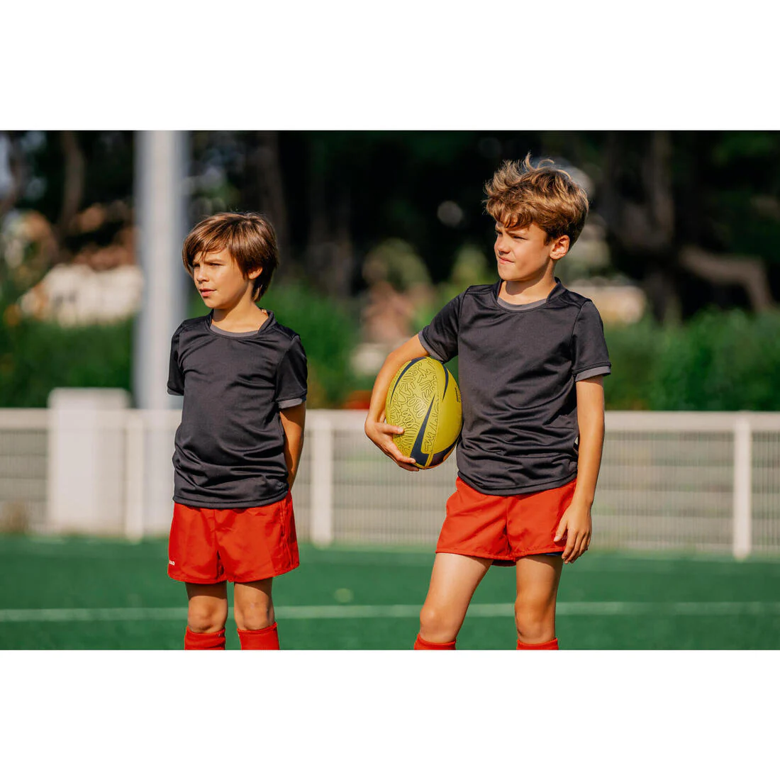 Maillot manches courtes de rugby enfant - r100 - Image 13