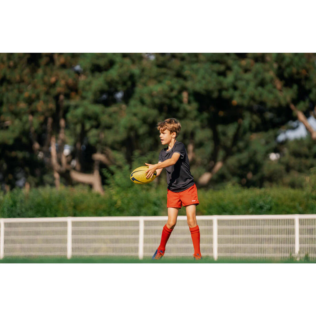 Maillot manches courtes de rugby enfant - r100 - Image 15