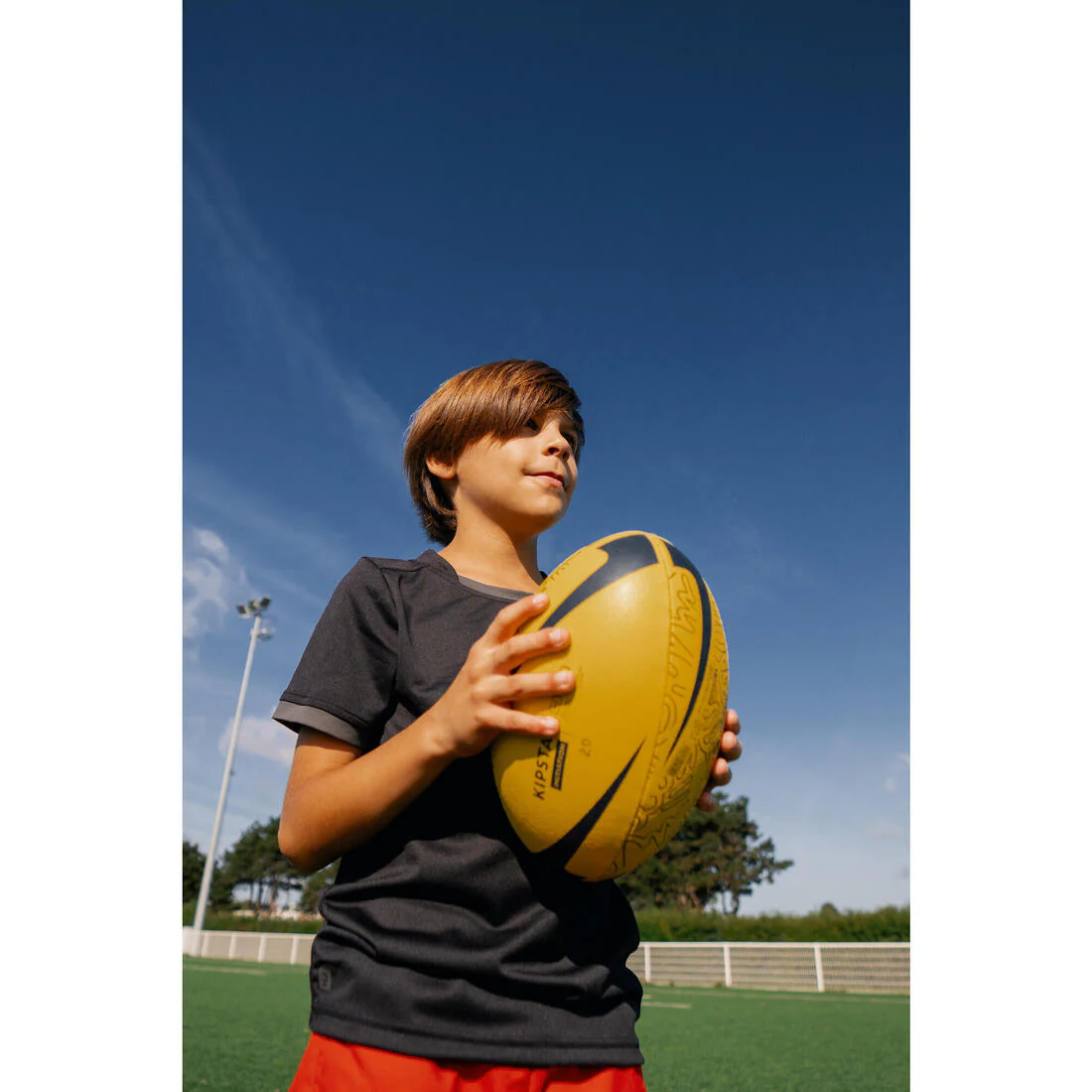 Maillot manches courtes de rugby enfant - r100 - Image 17