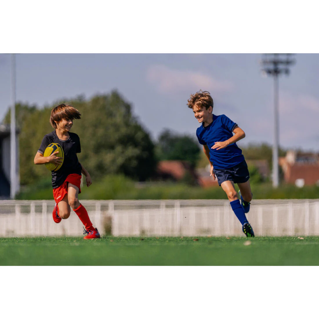 Maillot manches courtes de rugby enfant - r100 - Image 18