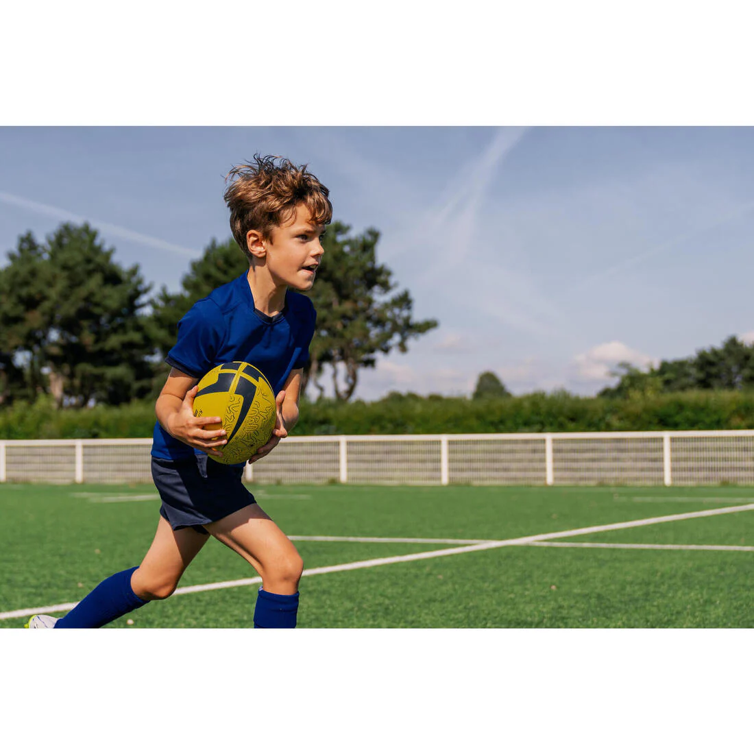 Maillot manches courtes de rugby enfant - r100 - Image 7