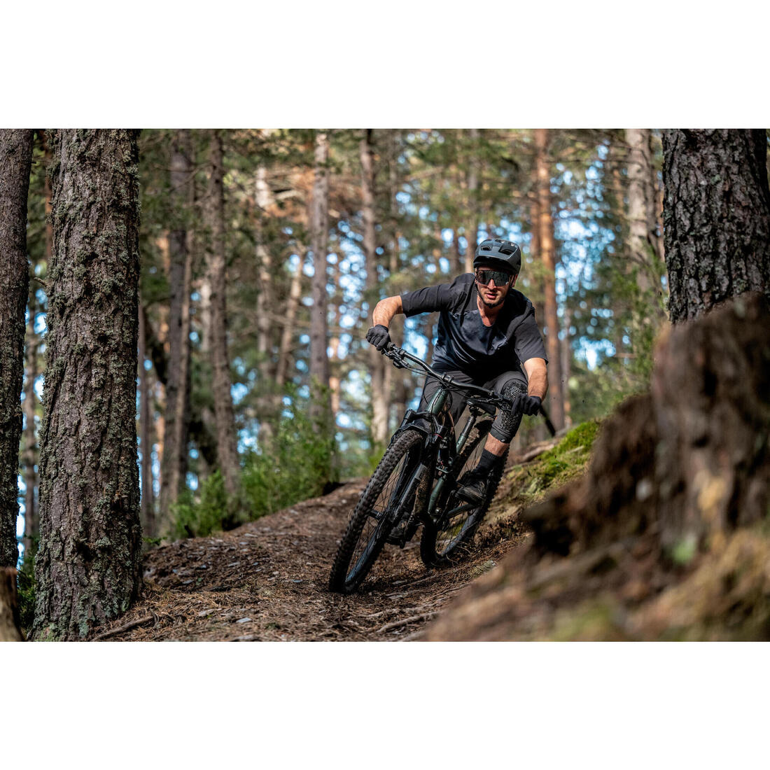 Maillot VTT manches courtes respirant homme cargo, 500 - Image 16