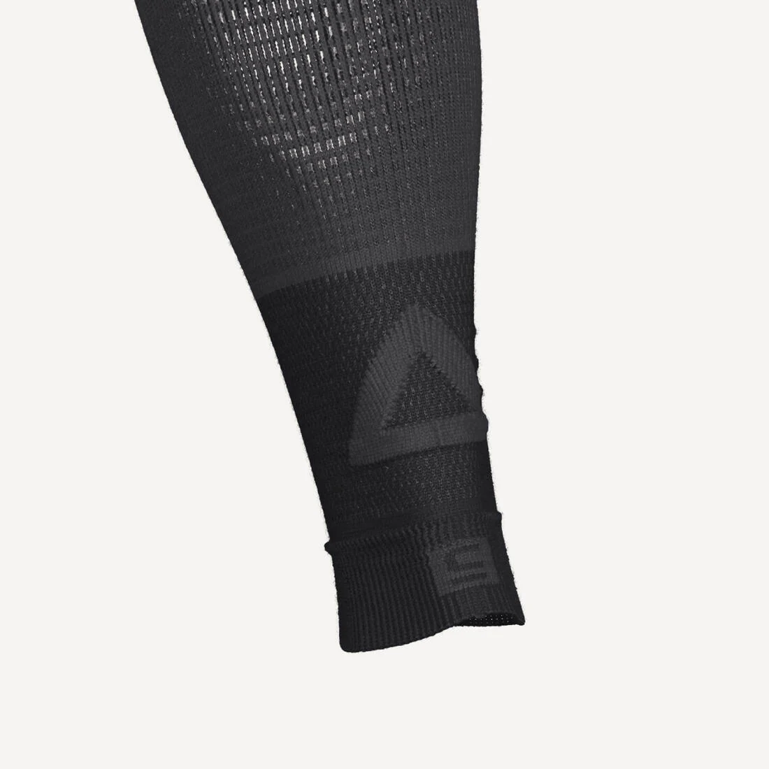 Manchon de compression running KIPRUN 500 noirs - Image 4