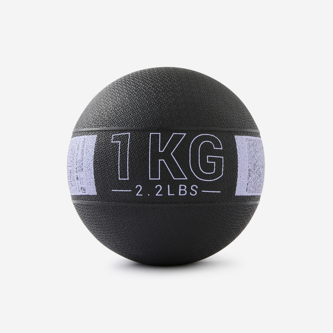 Medecine Ball 1kg caoutchouc - Image 3