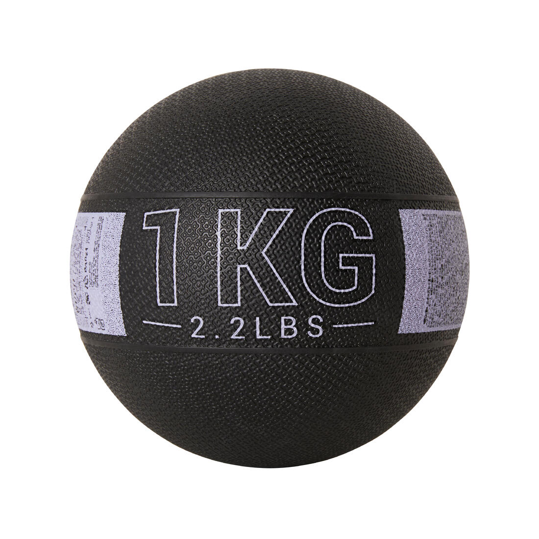 Medecine Ball 1kg caoutchouc - Image 8