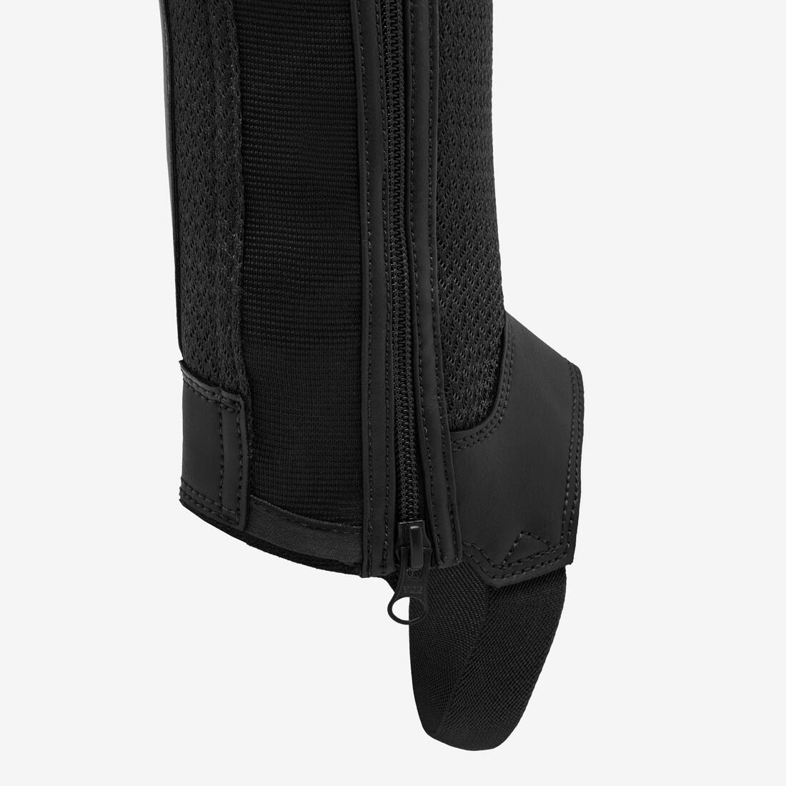 Mini-chaps équitation mesh Adulte - 100 marrons - Image 11